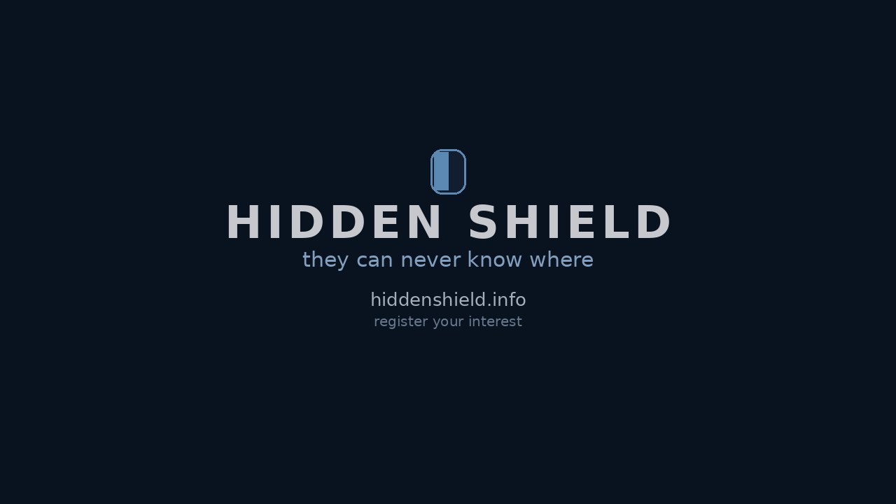 Hidden Shield 30-second film